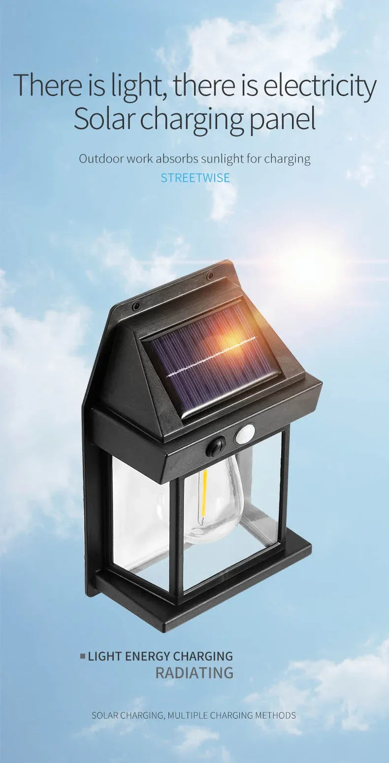 Powerful Solar Wall Light