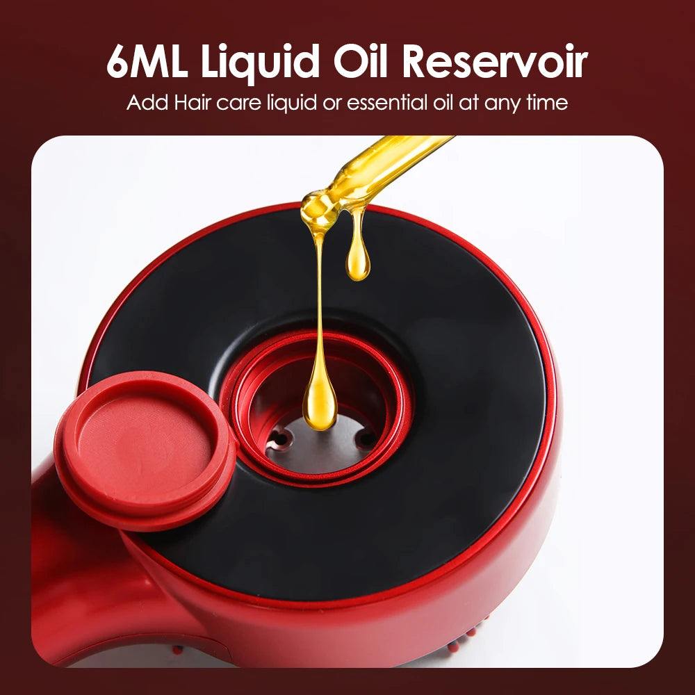 Electric Scalp Massage Comb Infrared Light Head Massager for Hair Growth Medicine Scalp Oil Applicator Anti-Hair Loss Hair Care