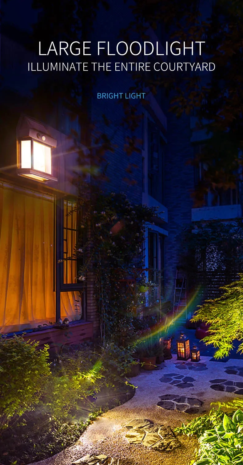 Powerful Solar Wall Light