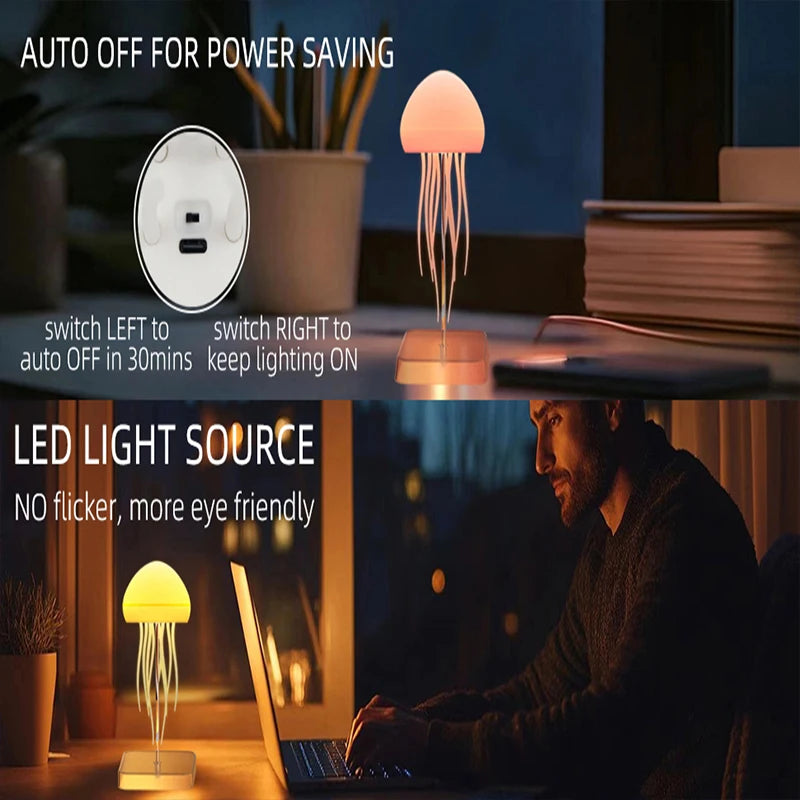LED Jellyfish Lamp
