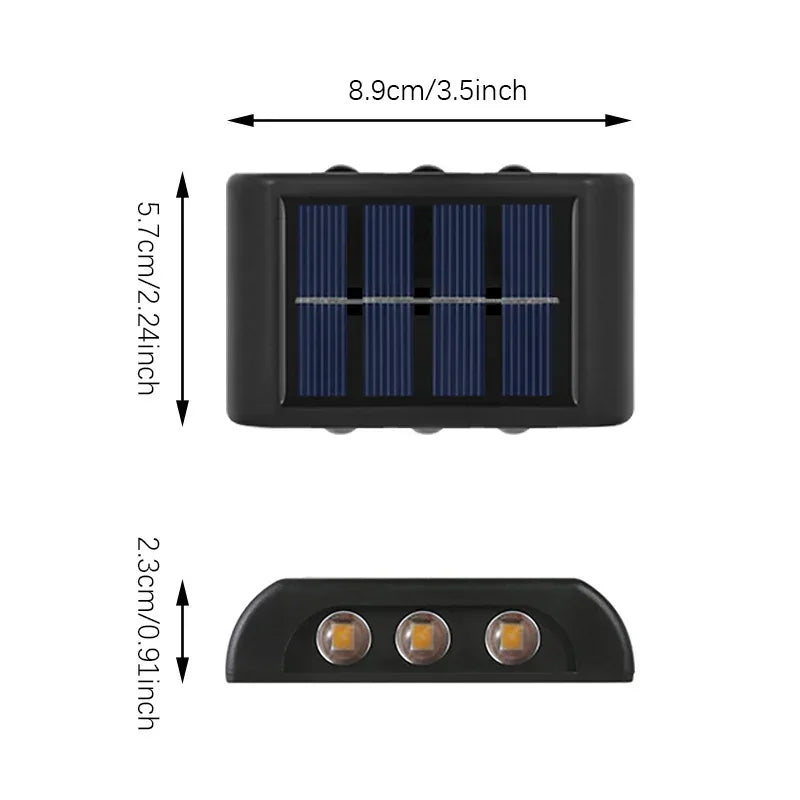 Solar Wall LED Light