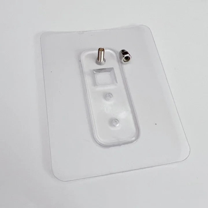 No-Drill Bathroom Corner Shelf