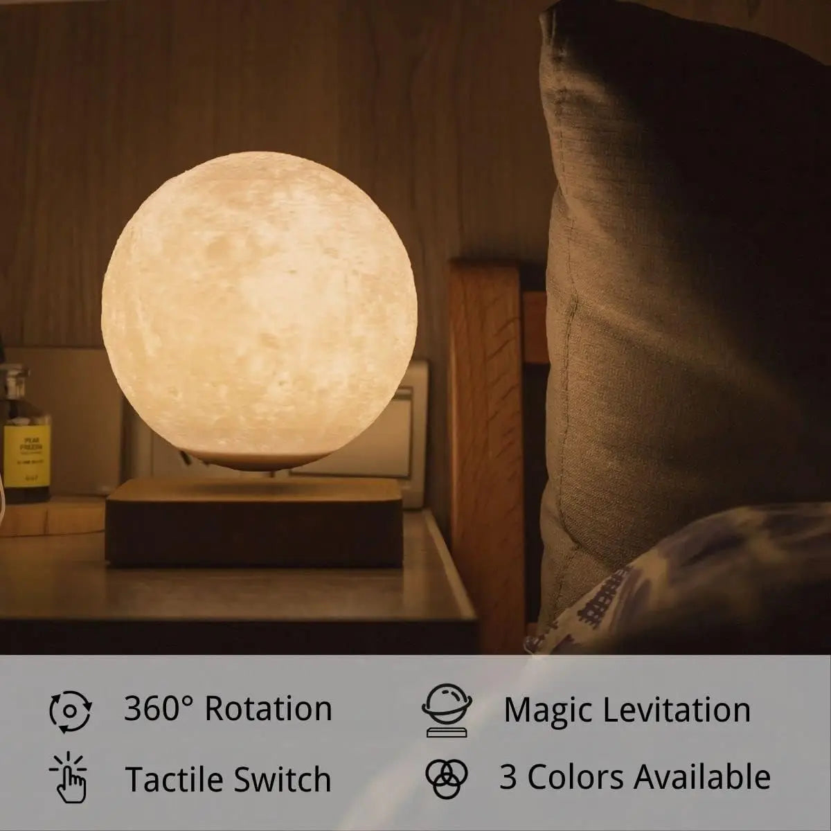 Levitating Moon Lamp